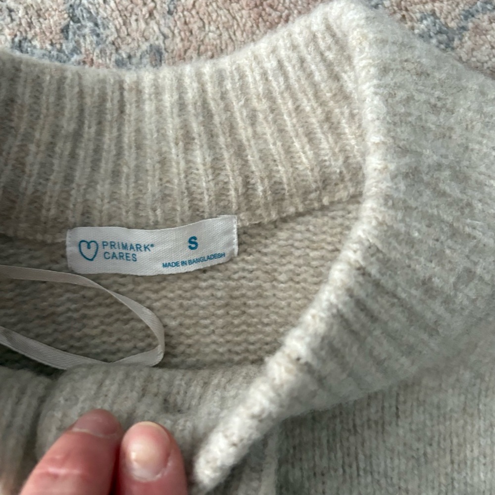 Primark Cream Button Cardigan - Picture 3 of 3